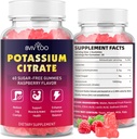 Potassium Citrate Gummies for Adults, Sugar-Free Potassium 1000mg Support Leg Cramps & Electrolyte Balance High Potency 60 Count 2