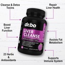 Colon Cleanser Detox & Liver Cleanse - 15 Day Colon Cleanse Pills & Liver Detox Support Supplement Milk Thistle Dandelion - Bowel Movement Supplements for Intestinal Stomach Bloating Gut Body Flush 4
