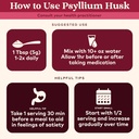 ORGANIC INDIA Psyllium Herbal Powder - Whole Husk Fiber Supplement, Digestion Support, Vegan, Gluten-Free, USDA Certified Organic, Non-GMO, Soluble & Insoluble Fiber Source - 12 oz (Pack of 3) 4