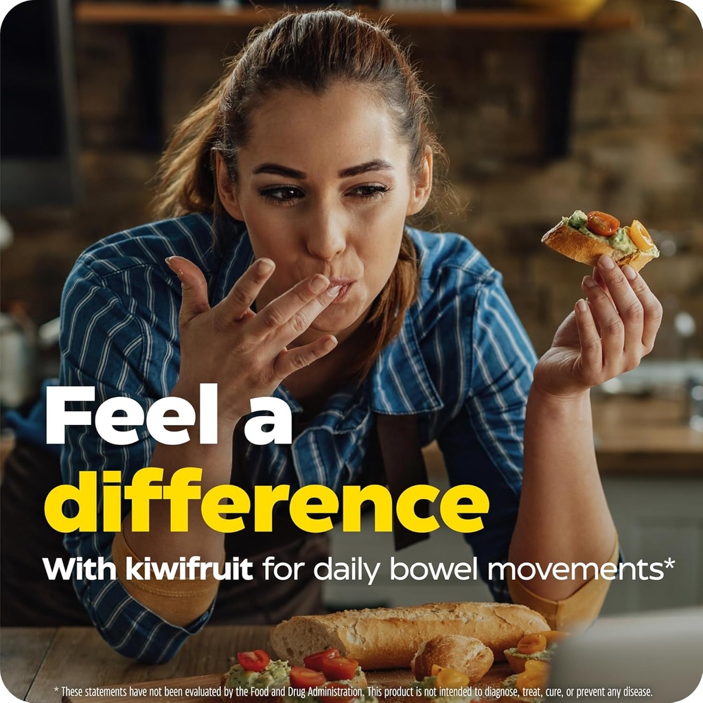 Enzymedica, Kiwi Regularity, Supports Regular Bowel Movements, Relieves Occasional Constipation, Gas & Bloating, 30 Count 5