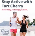 Organic Tart Cherry Capsules - High Strength 4:1 Tart Cherry Extract Capsules with 2000mg Herbal Equivalent per Serving for Uric Acid Support - Vegan Non-GMO & Made in the USA (2 Months Supply) 5