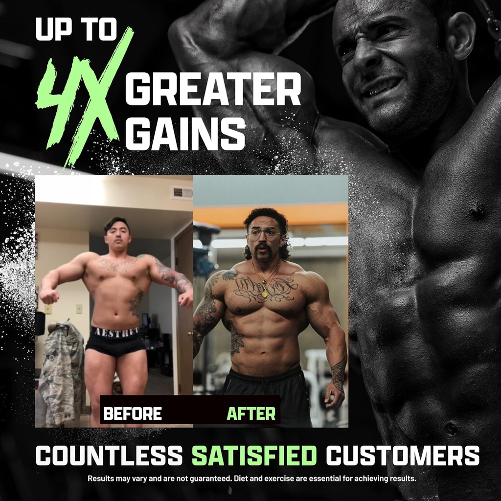 Anabol PM Nighttime Muscle Builder & Sleep Aid | Anabolic Muscle Building Supplement | Clinically Researched RIPFACTOR, Epicatechin & More | Post Workout Muscle Recovery & Strength – 60 Pills 4