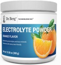 Dr. Berg Zero Sugar Hydration Keto Electrolyte Powder - Enhanced w/ 1000 mg of Potassium & Real Pink Himalayan Salt (NOT Table Salt) - Orange Flavor Hydration Drink Mix Supplement - 50 Servings 2