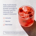 Trace Minerals Power Pak Multivitamin and Multimineral Packets - Electrolyte Support - 1200 mg Vitamin C Plus 70 Raspberry Flavor - 30 Packets 3