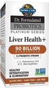 Garden of Life Dr. Formulated Probiotics Platinum Series Liver Health+ 90 Billion CFU Guaranteed, One a Day Probiotic for Healthy Detoxification & Elimination Support, Vegan, Gluten Free, 30 Capsules 2