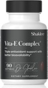 Shaklee - Vitamin E - Supports Heart, Brain, and Prostate Health -Neutralizing Damage Caused by Free Radicals Vita-E® 400 IU Tablets with Selenium and Grape Seed Extract - 90 Softgels 2