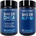 DHEA Supplement for Men + Sheer Alpha - Ultimate T Boosting Stack for Men 2