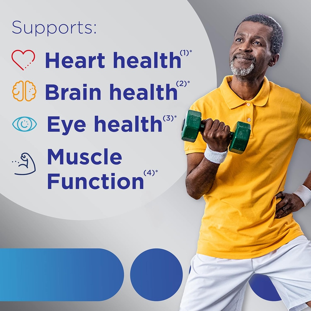 Centrum Silver Multivitamin for Men 50 Plus, Multivitamin/Multimineral Supplement with Vitamin D3, B Vitamins and Zinc, Gluten Free, Non-GMO Ingredients - 100 Count 5