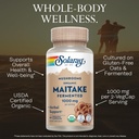 SOLARAY Maitake Mushroom | 60 VegCaps 4