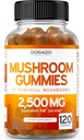 ADK Vitamin D3 K2 (60 Gummies) D & K - 10 Vegan Supplement with Raspberry Flavor and Mushroom 10 in 1 Blend (120 Gummies) Focus & Brain Mushroom Supplement for Adults - Vegan Safe & Made in USA 4