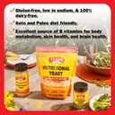 Bragg Nutritional Yeast Roasted Garlic Seasoning - 3 oz - Dairy-Free Parmesan Cheese Substitute - Perfect for Salads, Pastas, Popcorn, and More 5