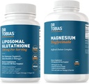 Dr. Tobias Magnesium Bisglycinate and Liposomal Glutathione - Supports Energy, Muscle Function, and Immune Health - Maximum Absorption - Vegan, Non-GMO 2