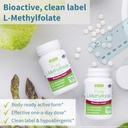 Igennus Pure Methyl Folate 400 mcg, 180 Tablets, Clean Label, Methylated Form of Folic Acid 5-MTHF (Vitamin B9), Vegan, Suitable for Pregnancy, One-a-Day, 6 Month Supply 3