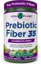 Vital Planet - Fiber 35 Powder Diverse Fiber Supplement for Dietary Support and Occasional Constipation with 35 Prebiotic Fibers and 35 Organic Superfoods to Maintain Bowel Regularity, 6.77 oz 2