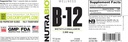 NutraBio Methyl B-12 Vitamin Supplement, 2000mcg – Promotes Cellular Health and Wellness, 90 Vegetable Capsules 4