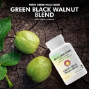 Dr Clark Green Black Walnut Blend - Freeze Dried Hull Dietary Supplement, Extra Strength Formula from All Natural Walnuts, Supports Healthy Intestinal Environment, 360mg, 50 Gelatin Capsules 6