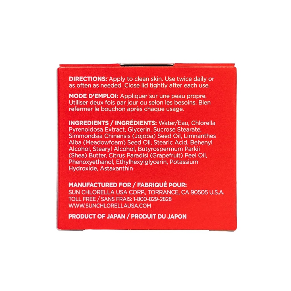 Sun Chlorella Astarella Primetime Cream Astaxanthin Face Moisturizer Deep Hydration Boost, Natural Skin Care, Helps Restore Balance & Reduce the Look of Fine Lines & Wrinkles - Paraben Free - 1.76oz 3