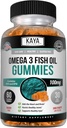 Kaya Naturals Omega 3 Fish Oil Gummies -Fish Oil Supplement with EPA & DHA Fatty Acids - Helps Support Brain, Eye, Heart Health & Immune Support - Non-GMO - 60 Count 2