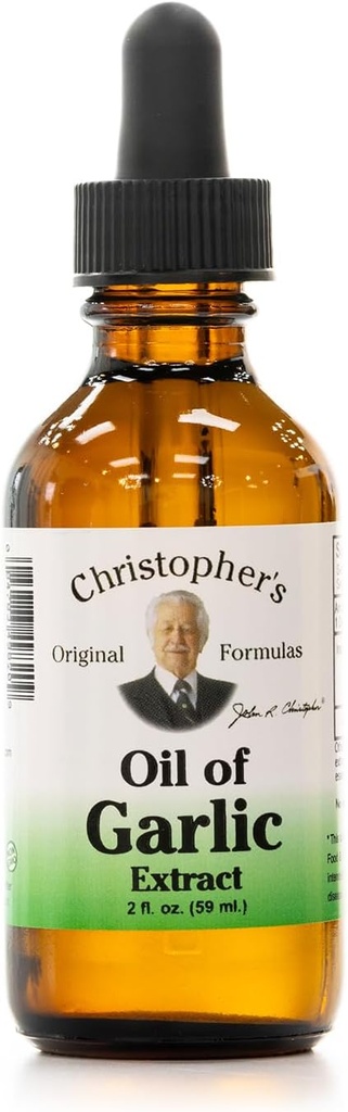 Christopher's Original Formulas Oil of Garlic Extract 2 Ounces - Pack of 2 - Premium Herbal Supplement - Cold-Pressed & Pure Liquid Garlic Oil | Versatile Use 6