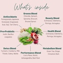 Super Greens Gummies for Women, Adults - with Prebiotics & Probiotics, Not 8, but 30 Powerful Greens Superfoods - Multivitamin Veggie Chewables (90 Gummies) 4