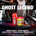 GHOST Legend Pre-Workout Powder, SPK Redberry - 30 Servings – Pre-Workout for Men & Women with Choline, L-Citrulline, & Beta Alanine for Energy & Focus 3