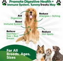 Probiotics for Dogs Digestive Health - Dog Probiotics and Digestive Enzymes - Allergy Relief for Dogs - Probiotic for Dogs Gut Health - Puppy Probiotic Tummy Treats - 120 Dog Probiotic Chews 3