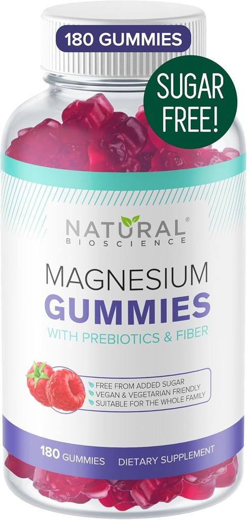 Sugar-Free Magnesium Gummies (180 Gummies) and Elderberry Gummies (180 Gummies) 3