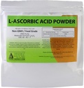 Duda Energy L-Ascorbic Acid Powder 99+% Food Grade USP36/BP2012 Naturally Fermented Pure White Crystals Form of Vitamin C, 1 lb. 6
