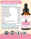 Tear Stain Supplement for Cat - Prevent and Eliminate Cats Tear Stains - Eye Health, Immune System Support - with Cranberry, Marshmallow, Vitamins - Salmon Flavor, 60ML 5