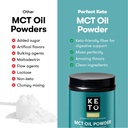 Perfect Keto MCT Oil Powder, Medium Chain Triglycerides, Ketogenic Non-Dairy Coffee Creamer and Bulk Supplement, 30 Servings (Strawberry) 5