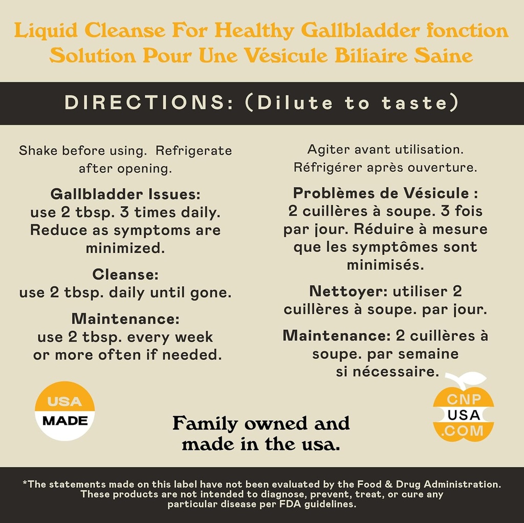 Complete Natural Gallbladder Complete - Liquid Supplement for Gallbladder Support, Liver Cleanse, and Digestive Health with Apple Cider Vinegar, Turmeric, Beet, Digestive Enzymes, Milk Thistle - 16oz 3