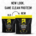 Ascent 100% Whey Protein Powder - Post Workout Whey Protein Isolate, Zero Artificial Flavors & Sweeteners, Gluten Free, 5.5g BCAA, 2.6g Leucine, Essential Amino Acids, Chocolate Peanut Butter 4 lb 4