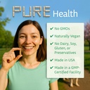 Immune Defense Supplement - Plant-Based Formula with Zinc, Copper, Ginger, Echinacea & Garlic, Daily Wellness and Immune System Support for Adults, 50 Capsules 6