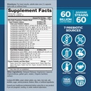 Vital Planet - Vital Flora Ultra Daily Probiotic 60 Billion CFU, Diverse Strains, Organic Prebiotics, Immune Support, Bloating Relief, Digestive Health Probiotics for Women and Men 30 Capsules 3