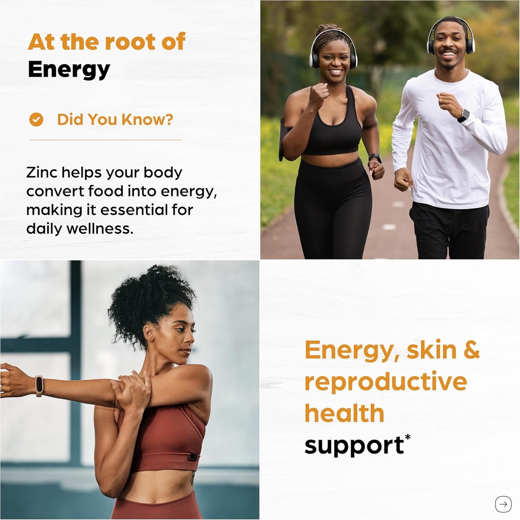 Sandhu Herbals Zinc 50mg Supplement for Men & Women| High Absorption Zinc Monomethionine Complex 60 Capsules| Supplements for Immune, Acne & Antioxidant Support| Vegetarian 4