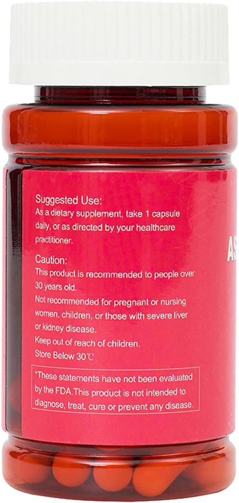 CAW Astragaloside IV Immune Support | Max Absorption Anti-Aging Supplement | 50mg 30 Enteric-Coated Vegetarian Capsules 4