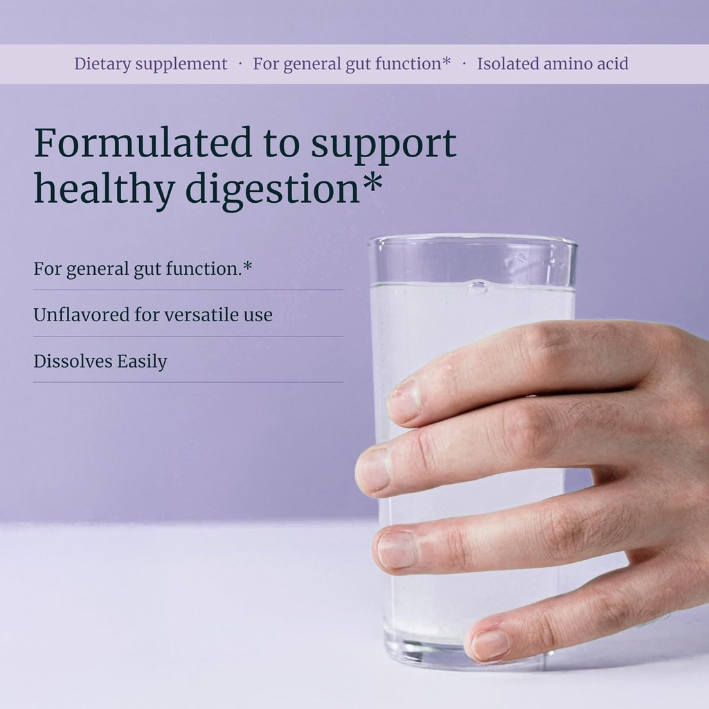 Nuzest Bethany’s Pantry – Digestive Support L-Glutamine Powder – Amino Acid Dietary Supplement - Gut and Immune Health 8.8 oz (50 Servings) 5