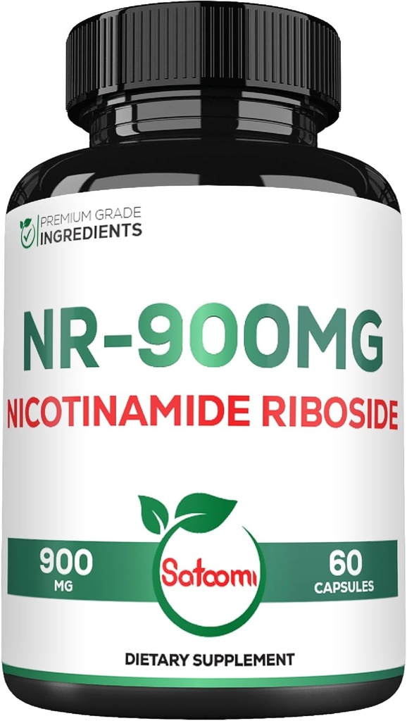 Satoomi NAD Supplement with Liposomal Nicotinamide Riboside - Cellular Energy & Repair, Vitality, Healthy Aging - 60 Capsules for 30 Days 2
