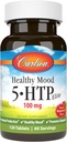 Carlson - Healthy Mood 5-HTP Elite, 100 mg, Serotonin Production, Healthy Mood & Promotes Relaxation, Natural Raspberry Flavor, 120 Tablets 2