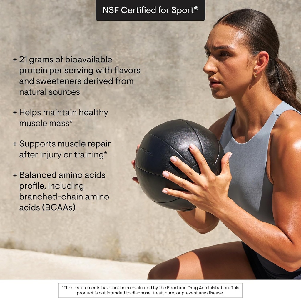 THORNE - Whey Protein Isolate - 21 Grams of Easy-to-Digest Whey Protein Powder - NSF Certified for Sport - Chocolate - 31.9 Ounces - 30 Servings 6