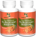 SEABUCKWONDERS Sea Buckthorn Seed Oil, Made with Organic Sea Buckthorn, 60 Count Softgels (Pack of 2) 2