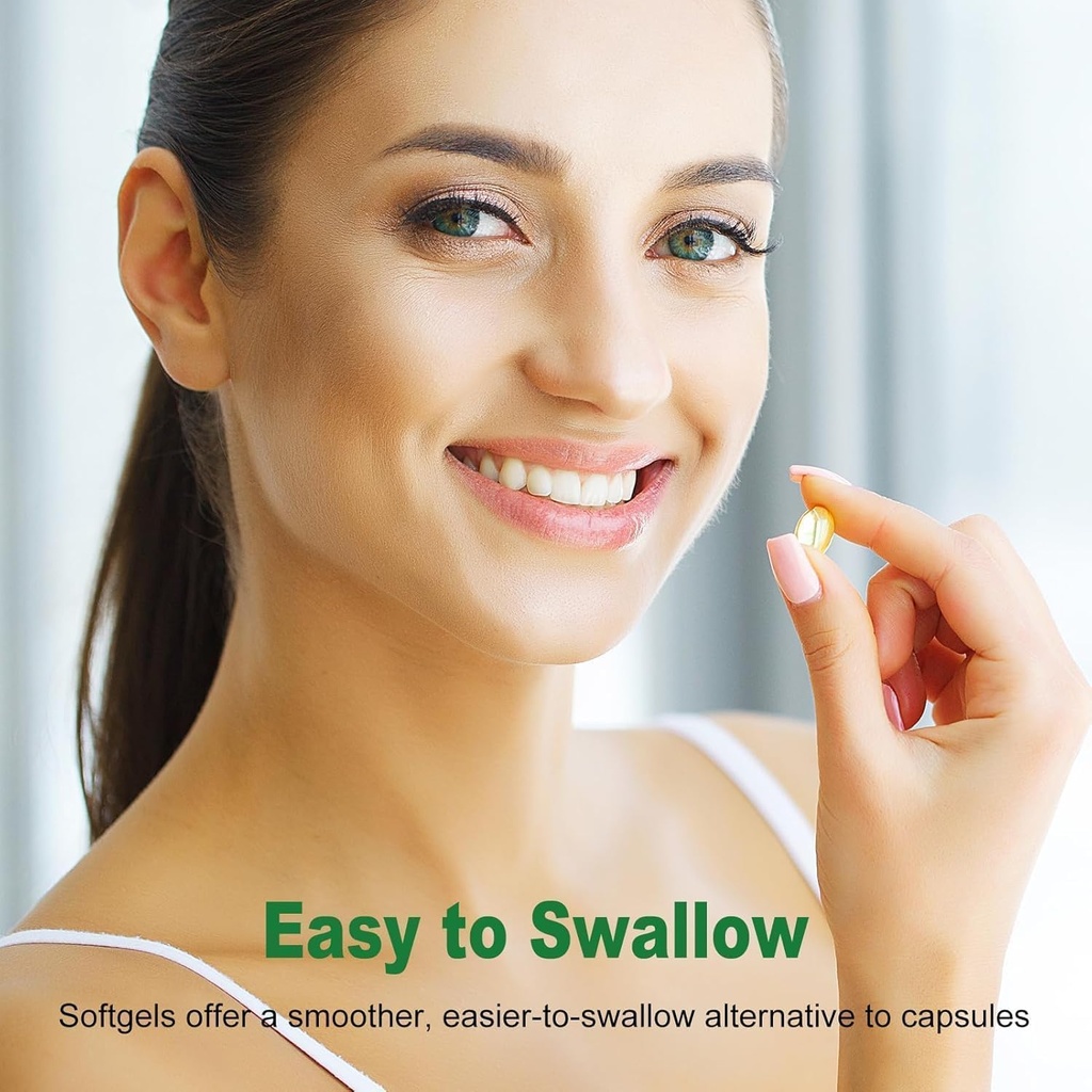 Nature's live Oil of Oregano with Black Seed Oil, 2 in 1 Oregano Supplement for Immune Health, Retains High Concentrated Carvacrol & Thymoquinone, Non-GMO, 60 Softgels, 1 Pack 4