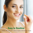 Nature's live Oil of Oregano with Black Seed Oil, 2 in 1 Oregano Supplement for Immune Health, Retains High Concentrated Carvacrol & Thymoquinone, Non-GMO, 60 Softgels, 1 Pack 4