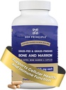 Zen Principle Grass Fed Beef Bone Marrow Supplement, 3300mg. Skin, Oral Health, and Joint Support. Promotes Whole-Body Wellness. Whole Bone Extract, 210 Capsules. 2