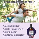 (2 Pack) Magnesium Glycinate Liquid Drops 500mg, with Vitamin B6, Ashwagandha, L - Theanine, Chamomile, Magnesium Glycinate Supplement High Absorption for Sleep, Stress, Energy Mood - Cherry Flavor 3