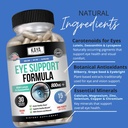 Kaya Naturals Eye Health Supplement, Lutein and Zeaxanthin, Vision Health, Eye Strain Support 800 mg Vitamin Supplement 30 Capsules 6