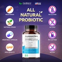 Probiotics for Digestive Health, 11.5 Billion CFU per Serving: DE111, Lactobacillus, Bifidobacterium, Acidophilus Probiotic Supplement, Bloating, Gas and Constipation Relief, 60 Capsules 6