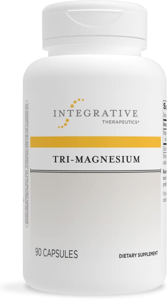 Integrative Therapeutics Bundle with Tri-Magnesium, 90 Capsules & HPA Adapt, 120 Vegan Capsules - Supports Heart Function & Bone Health* - Support Healthy Stress Response with Ashwagandha* 3