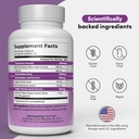 Liver Cleanse Detox & Repair - Liver Health Support Supplement - with Milk Thistle, Berberine, Beet Root Powder, Turmeric, Ginger, Dandelion Root, Artichoke, Grape Seed Extract & More - 240 Capsules 3