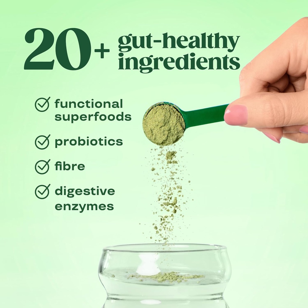 Bloom Nutrition Superfood Greens Powder, Digestive Enzymes with Probiotics and Prebiotics, Gut Health, Bloating Relief for Women, Chlorella, Green Juice Mix with Beet Root Powder, 25 SVG, Mango 5